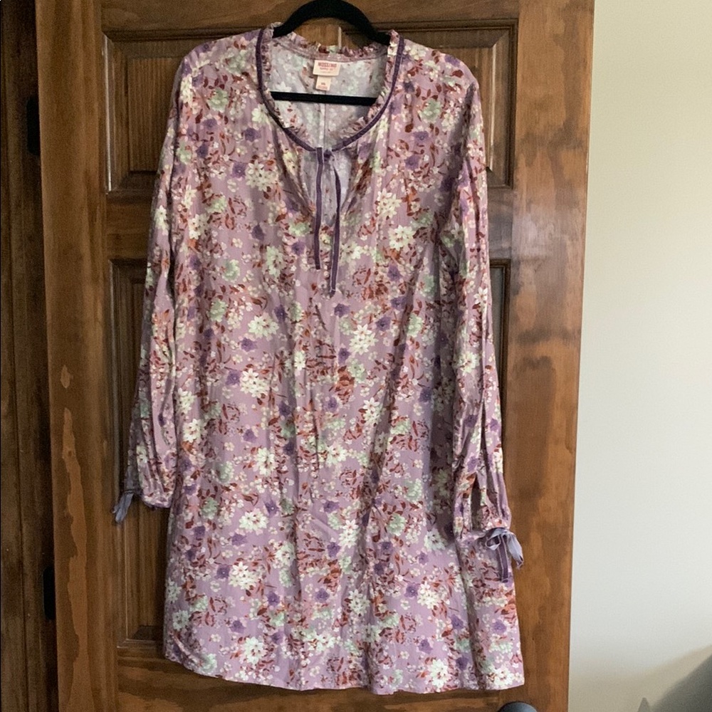 Mossimo Supply Co. Floral Purple Dress
